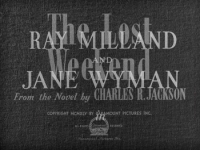 The Lost Weekend (1945) [BluRay] [1080p] [YTS] [YIFY]
