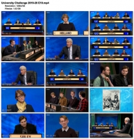 University Challenge 2019-20 E10 (1280x720p HD, 50fps, soft Eng subs)