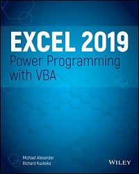 Excel 2019 Power Programming with VBA Excel 2019 Power Programming with VBA