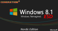 Windows 8.1 Pro X64 OEM ESD NORDiC JUNE 2019 {Gen2}