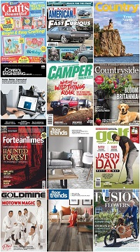 50 Assorted Magazines - July 28 2019