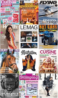 50 Assorted Magazines - October 24 2019