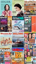 50 Assorted Magazines - July 15 2019