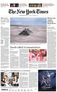 International New York Times - 13 November 2018 (.pdf) International New York Times - 13 November 2018 (.pdf)