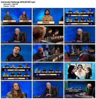 University Challenge 2019-20 E07 (1280x720p HD, 50fps, soft Eng subs)