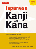 Japanese Kanji & Kana- Wolfgang Hadamitzky(ePUB)