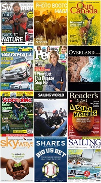 50 Assorted Magazines - August 03 2019