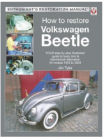 How to Restore Volkswagen Beetle-Jim Tyler (ePUB) How to Restore Volkswagen Beetle-Jim Tyler (ePUB)