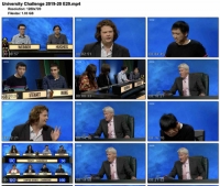 University Challenge 2019-20 E29 (1280x720p HD, 50fps, soft Eng subs)