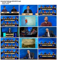 University Challenge 2019-20 E13 (1280x720p HD, 50fps, soft Eng subs)