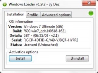 Windows Loader v1.9.2
