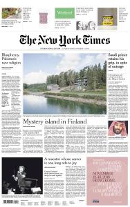 International New York Times - 03-04 November 2018 (.pdf) International New York Times - 03-04 November 2018 (.pdf)