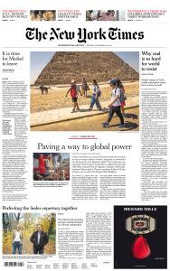 International New York Times - 26 November 2018 (.pdf) International New York Times - 26 November 2018 (.pdf)