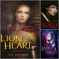 Scarlet series by A.C. Gaughen EPUB