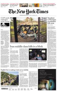 International New York Times - 28 December 2018 (.PDF) International New York Times - 28 December 2018 (.PDF)