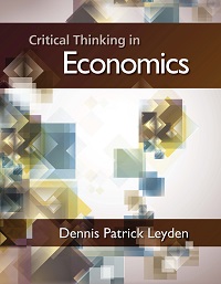 Critical Thinking in Economics Critical Thinking in Economics