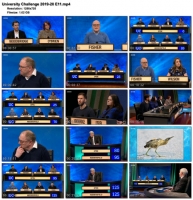 University Challenge 2019-20 E11 (1280x720p HD, 50fps, soft Eng subs)