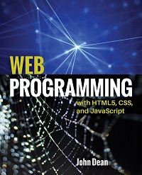 Web Programming with HTML5, CSS, and JavaScript Web Programming with HTML5, CSS, and JavaScript