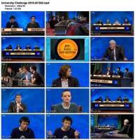 University Challenge 2019-20 E02 (1280x720p HD, 50fps, soft Eng subs)