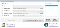 Windows Theme Installer v1.1 Application