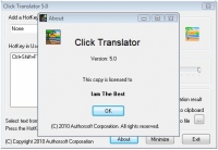 Authorsoft Click Translator v5.0 Software + Serial Key