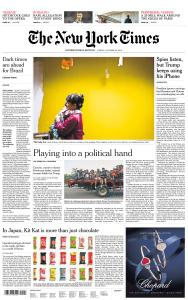 International New York Times - 26 October 2018 (.pdf) International New York Times - 26 October 2018 (.pdf)